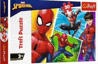 Trefl 18242 Puzzle - Spiderman und Miguel (30 Teile)