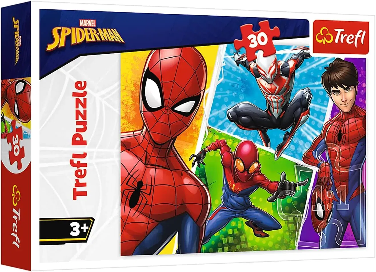 Trefl 18242 Puzzle - Spiderman Und Miguel (30 Teile)