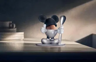 WMF Eierbecher mit Löffel Disney Mickey Mouse