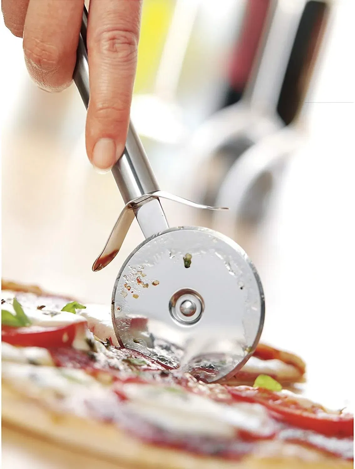 Wmf Profi Plus Pizzaschneider 19,8 Cm In Silber