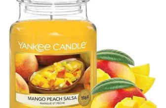 Yankee Candle Duftkerze im Glas Mango Peach Salsa