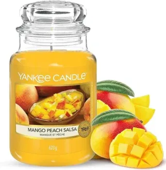 Yankee Candle Duftkerze im Glas Mango Peach Salsa