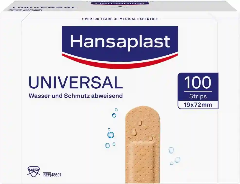 Hansaplast Universal Pflaster (100 Strips) ab 8,72 € inkl. Prime-Versand