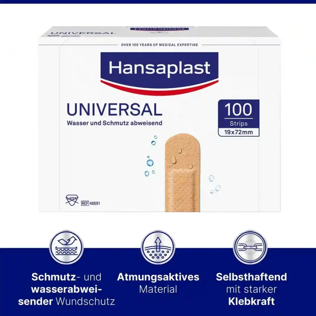 Hansaplast Universal Pflaster (100 Strips) Für 8,72 € Inkl. Prime-Versand