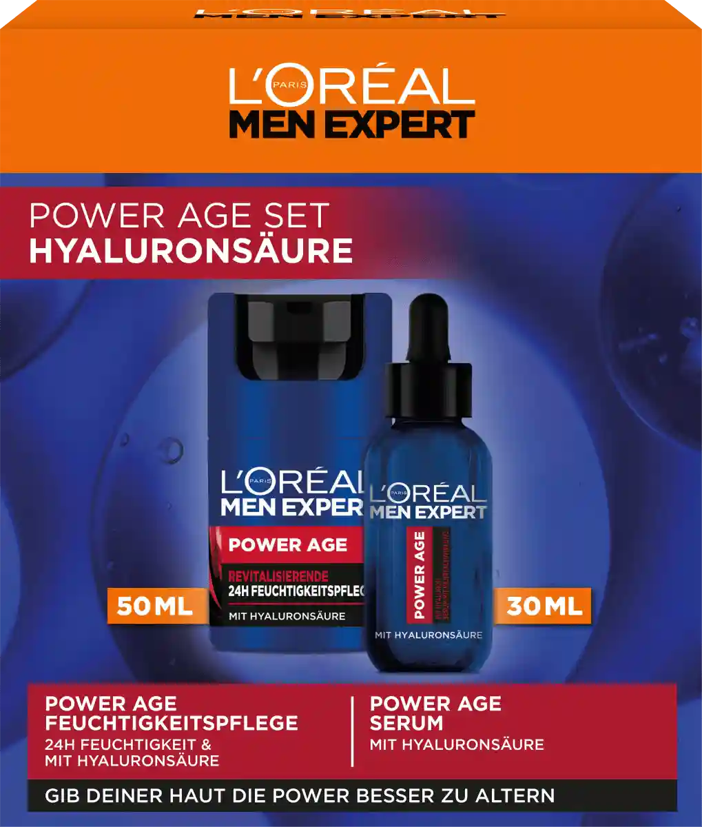L’Oréal Men Expert Pflegeset gegen Falten für 12,78 € inkl. Prime-Versand
