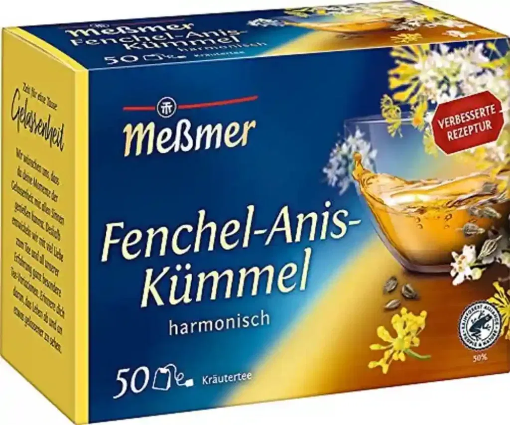 Meßmer Fenchel-Anis-Kümmel Tee (50 Beutel) Für 2,23 € Inkl. Prime-Versand