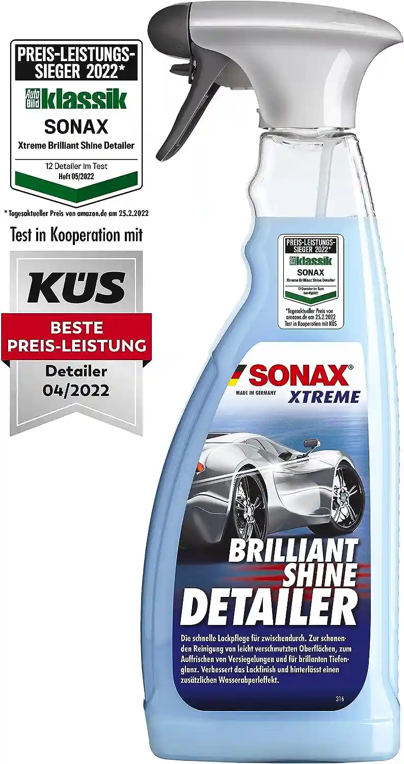 SONAX XTREME BrilliantShine Detailer 750 ml für 9,44 € inkl. Prime-Versand (statt 13,66 €)