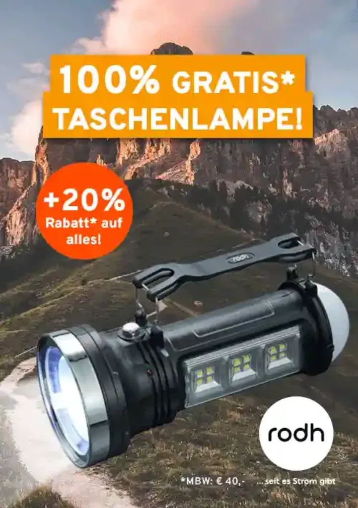 Taschen-Lampe-Vorteilsshop