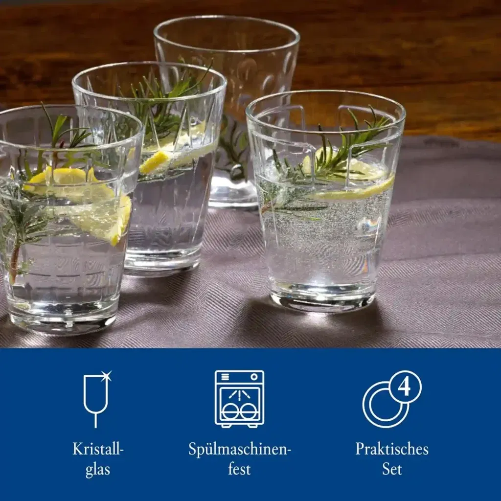 Villeroy &Amp; Boch Dressed Up Wasserglas Set Für 16,99 € Inkl. Prime-Versand 💧🥂