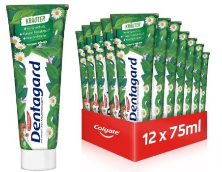 12x75-ml-Dentagard-Kräuter-Zahnpasta