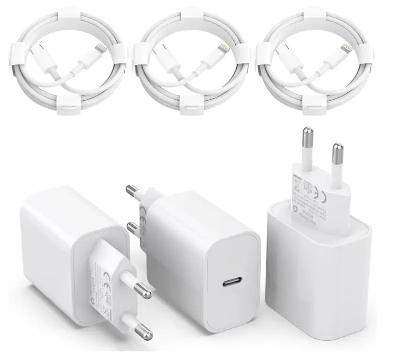 25W USB C Ladegerät,3er Pack iPhone Ladegerät und 2M iPhone Ladekabel*3 für 9,99 € inkl. Prime-Versand (statt 16,99 €)