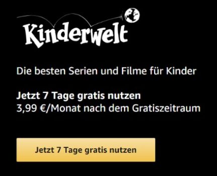 7 Tage Kinderwelt gratis testen