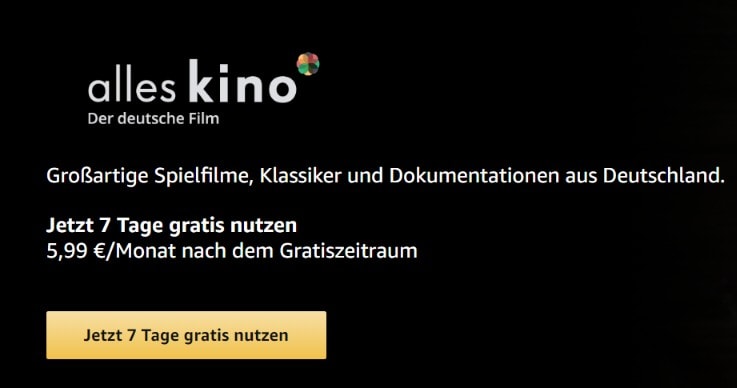 7 Tage Alleskino Gratis Testen