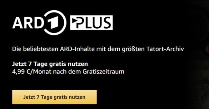 ARD Plus gratis testen