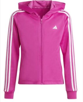 Adidas G TR-ES 3S FZH Kinder Kapuzenjacke HR5793