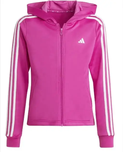 Adidas G TR-ES 3S FZH Kinder Kapuzenjacke HR5793 (Gr. 152 bis 170) ab 21,05 € inkl. Versand