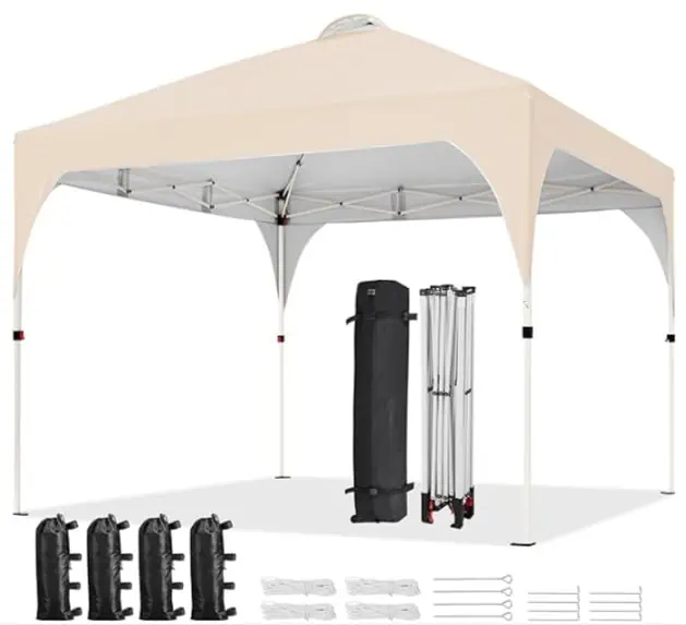 Yaheetech Faltpavillon mit Top-Zubehör für nur 63,99€ inkl. Versand