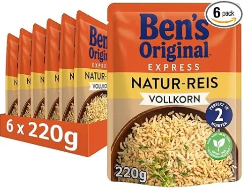 6x 220g Ben’s Original Express Naturreis ab 5,54 € (statt 14€)