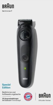 BRAUN BeardTrimmer 7 FC Bayern Limited Edition