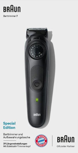 Braun Beardtrimmer 7 Fc Bayern Limited Edition