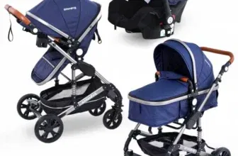 Barmøya 3 in 1 Kombi-Kinderwagen Komplettset