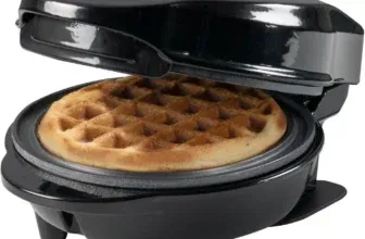 Bestron Mini-Waffeleisen für klassische Waffeln