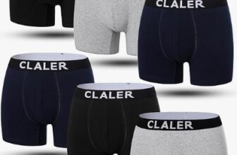 CLALER-Boxershorts-Herren-6er-Pack-Baumwolle