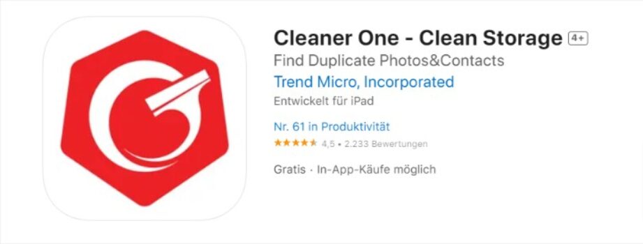 Cleaner One - Clean Storage gratis