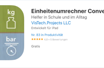 Einheitenumrechner Converter4U gratis