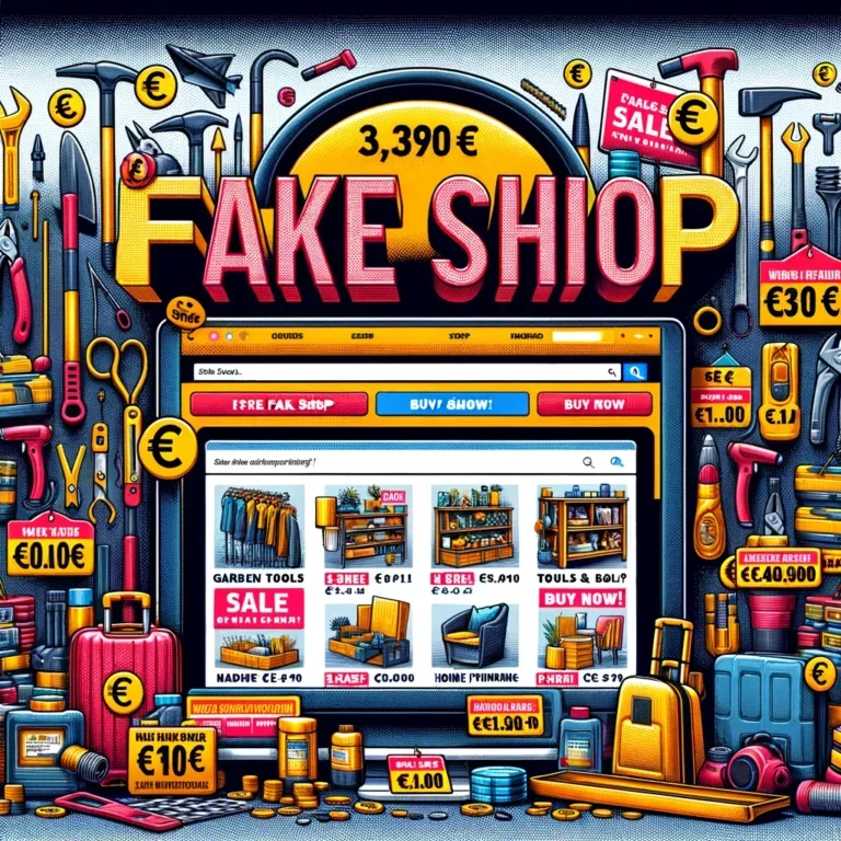 Warnung vor Betrug: Fake Shop hannovis.de