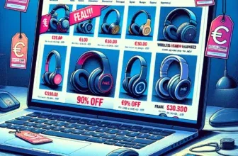 Computerbildschirm mit hcwg-tech.de Fake Shop Website