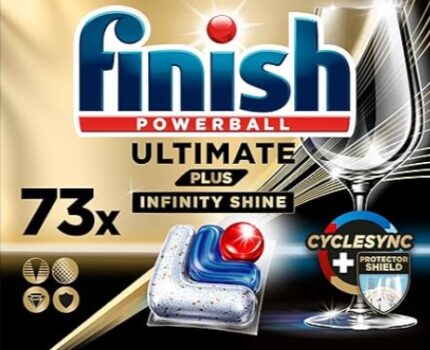 Finish-Ultimate-Plus-Infinity-Shine-Spülmaschinentabs-–-Geschirrspültabs-für-intensive-Reinigung-Fettlösekraft-und-Glanz-mit-Schutzschild-–-73-Caps-Amazon-de-Drogerie-Körperpflege