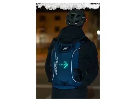 Fischer Rucksack mit Blinkfunktion