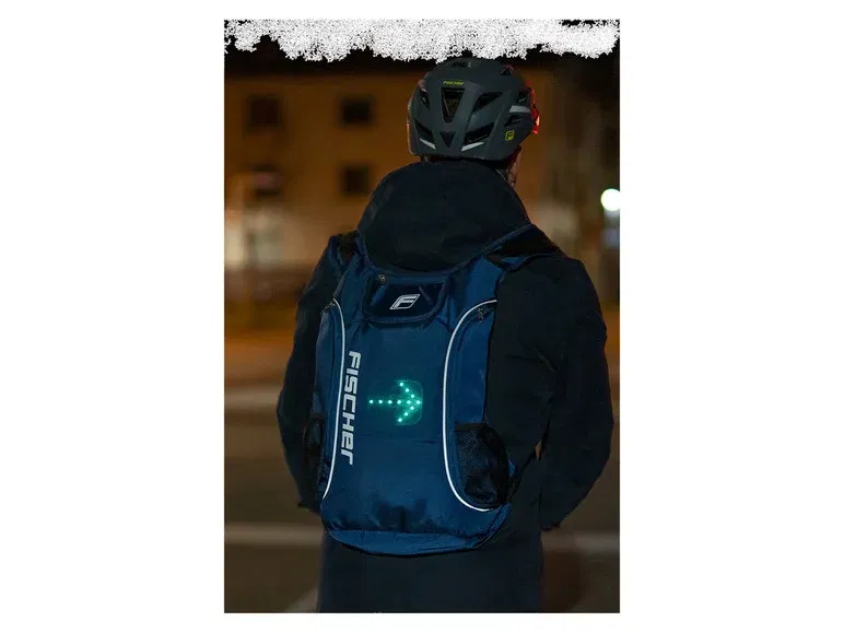 Fischer Rucksack Mit Blinkfunktion