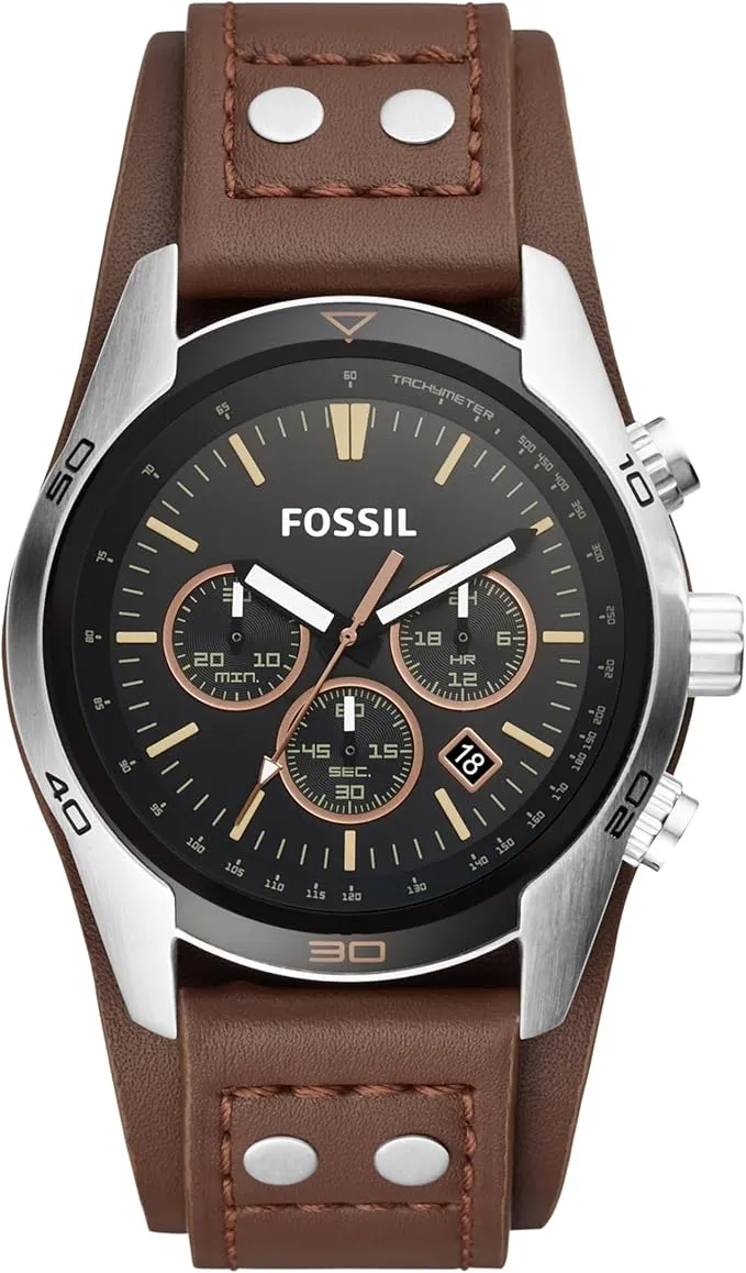 Schnäppchen, Deals und Rabattcodes des Tages: Fossil Coachman Uhr für Herren CH2891