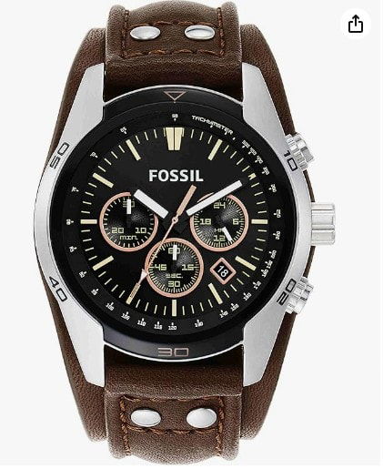 Fossil-Coachman-Uhr-Für-Herren-Chronographenwerk-Mit-Edelstahl-Oder-Lederarmband-Schwarz-44Mm-Babar-Amazon-De-Fashion