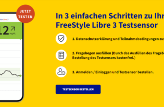 Freestyle Libre 3 Blutzuckersensor kostenlos testen