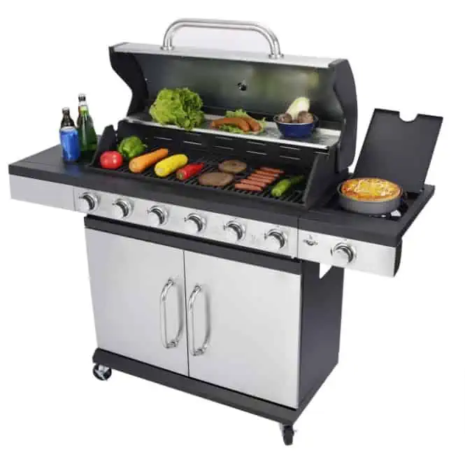 El Fuego 🔥🍔 San Antonio Gasgrill mit 6 Brennern + Seitenbrenner für  319,99€ inklusive Versand