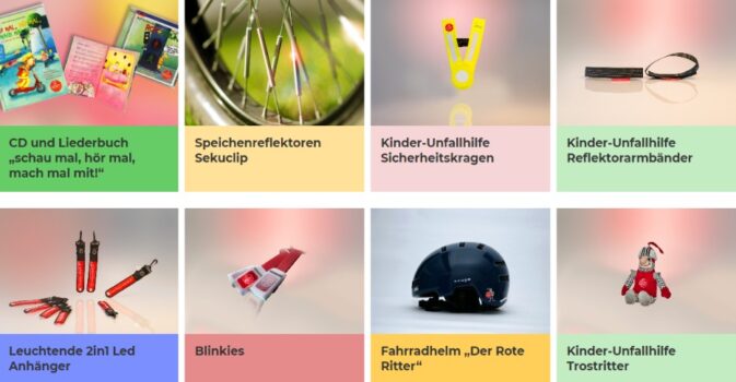 Gratis Sicherheitsartikel für Kinder