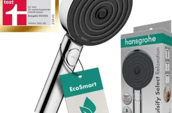 Hansgrohe Pulsify Select wassersparender Duschkopf 24111000 für 25,99 € inkl. Prime-Versand