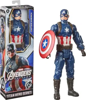 Hasbro Marvel Avengers Titan Hero Serie Captain America 30 cm Spielfigur