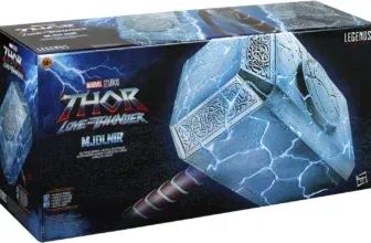 Hasbro Marvel Legends Thor Love and Thunder - Elektronischer Hammer Mjölnir (Licht- & Soundeffekte, 48.7cm)