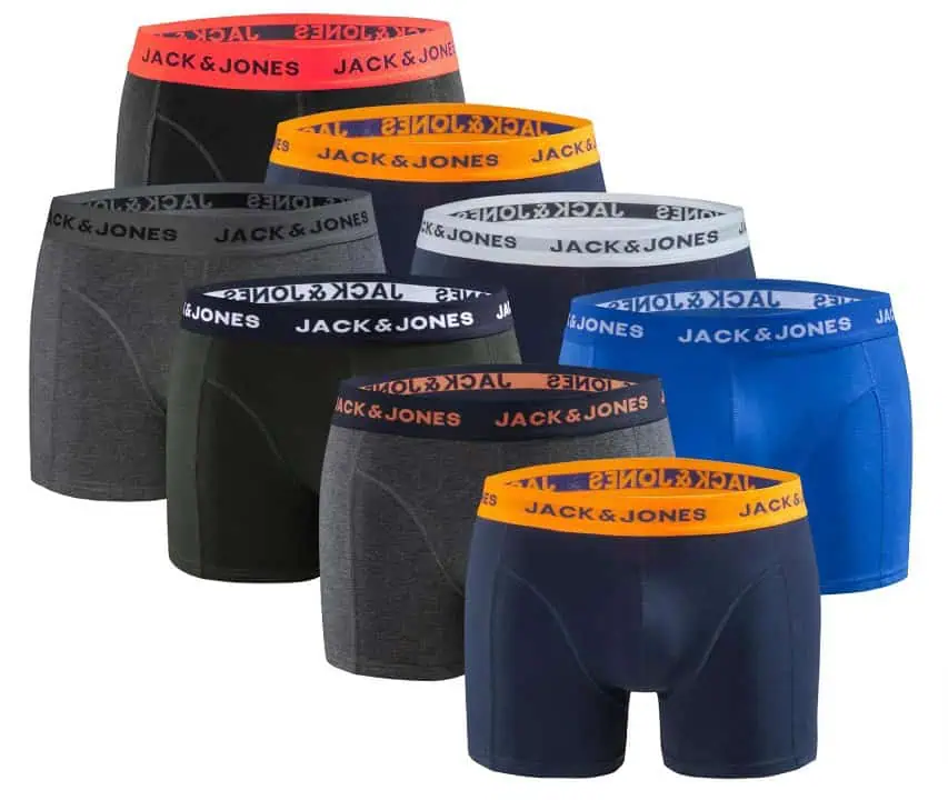Jack & Jones Boxershorts 8er Pack (Gr. M bis XXL) für 19,99 € inkl. Prime-Versand