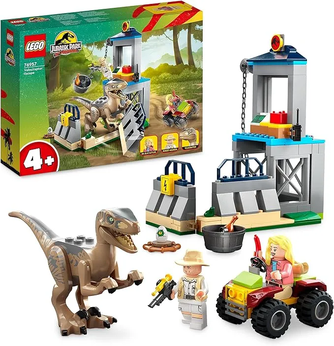 Lego Jurassic Park 76957 - Flucht Des Velociraptors