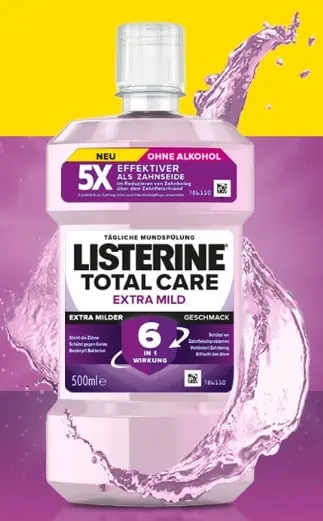 Gratis Testen: LISTERINE® Extra Mild Aktion 100% Cashback🌿💰