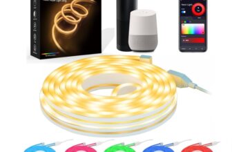 Ligency-Neon-Led-Strip-RGB-Warmweiß-5M-Smart-Led-Striefen-Kompatibel-