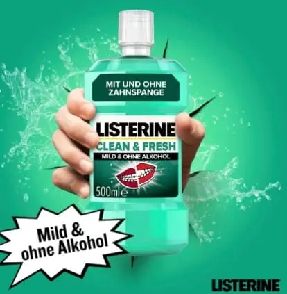 LISTERINE Clean & Fresh (500 ml) ab 3,28 €