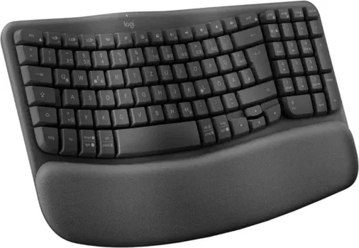 Logitech Wave Keys kabellose ergonomische Tastatur