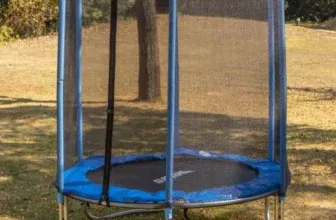 MUWO Jump Outdoor Trampolin mit Sicherheitsnetz