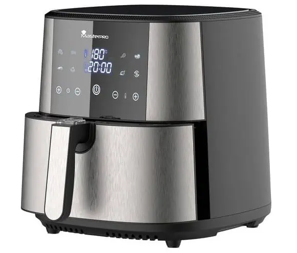 MasterPRO Heißluft-Fritteuse 6l 1800 W, Antihaftbeschichtung für 36,94 € inkl. Versand